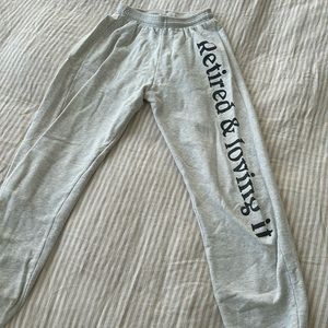 Ashley Williams “Retired & Loving It” Sweats